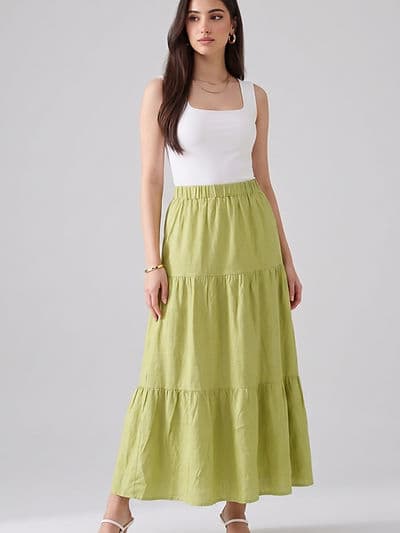 Jupe Carmen Vert