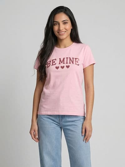 T-Shirt Be Mine Pink