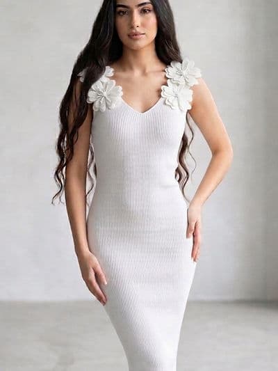Robe Rosalia Blanc