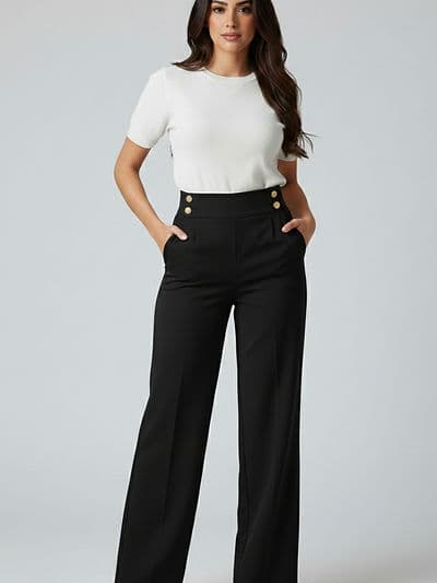 Pantalon Jade Noir