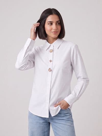 Chemise Yasmine Blanc
