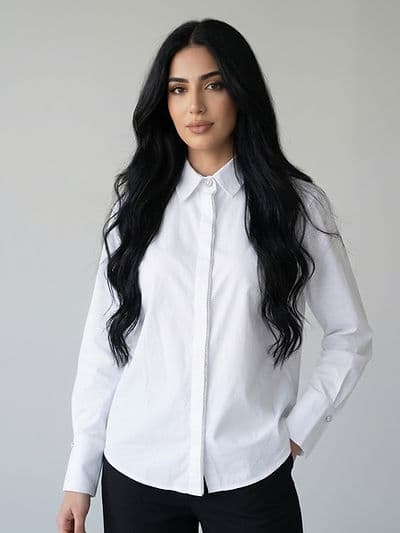 Chemise Perla Blanche