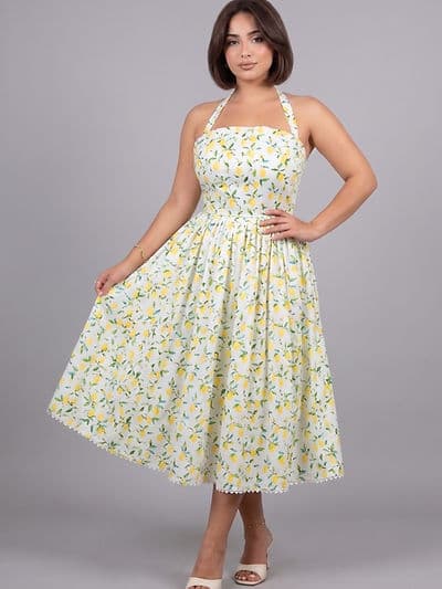 Robe Doni citron