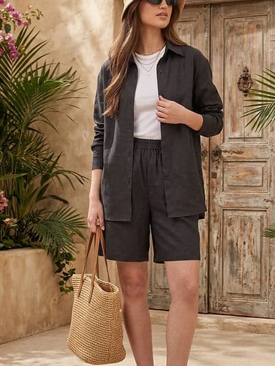 Set Short Samy Noir