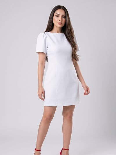 Robe Rebecca Blanche