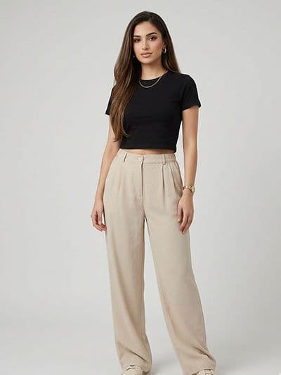 Pantalon Nuria Beige