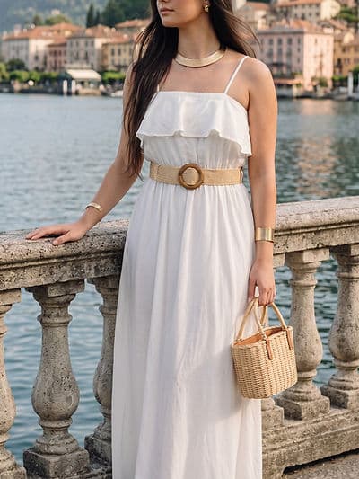 Robe Zina Blanc
