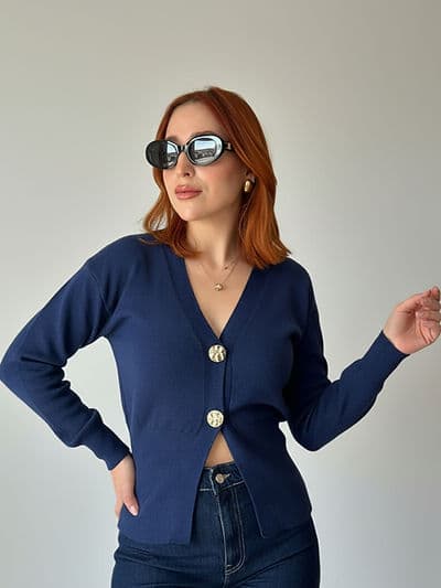 Gilet Nevin Bleu Marine