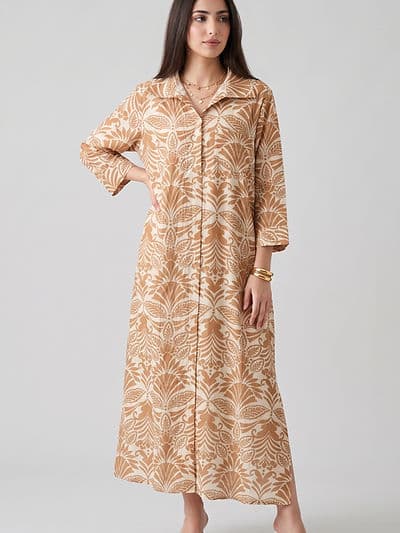 Robe Amina Camel