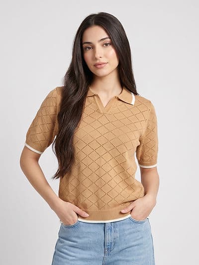 T-shirt Crochet Camel